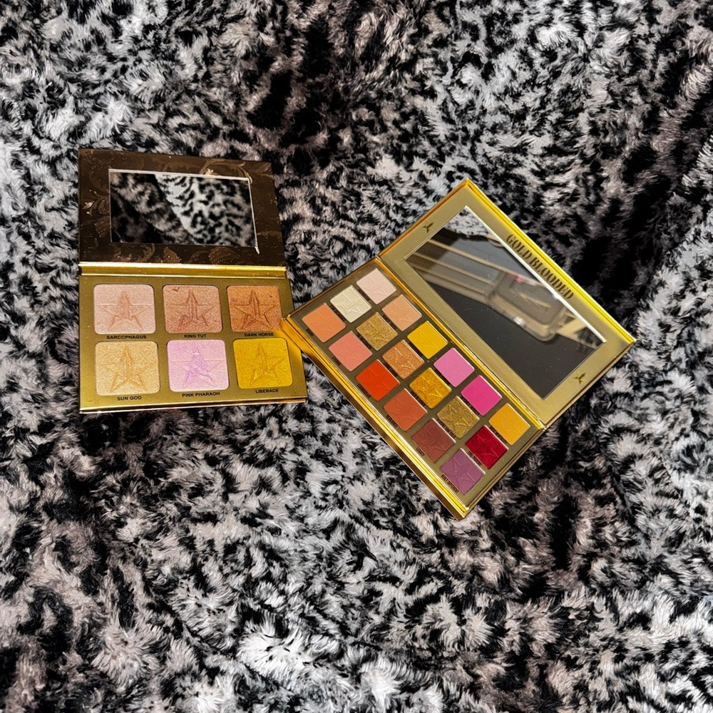 Jeffree Star Gold Blooded Eyeshadow + Skin Frost Bundle ✨